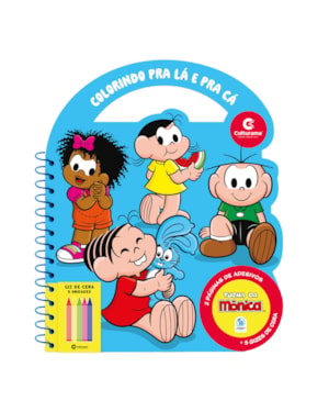 COLORINDO PRA LÁ E PRA CÁ TURMA DA MÔNICA