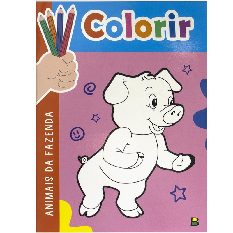COLORIR (B): ANIMAIS DA FAZENDA