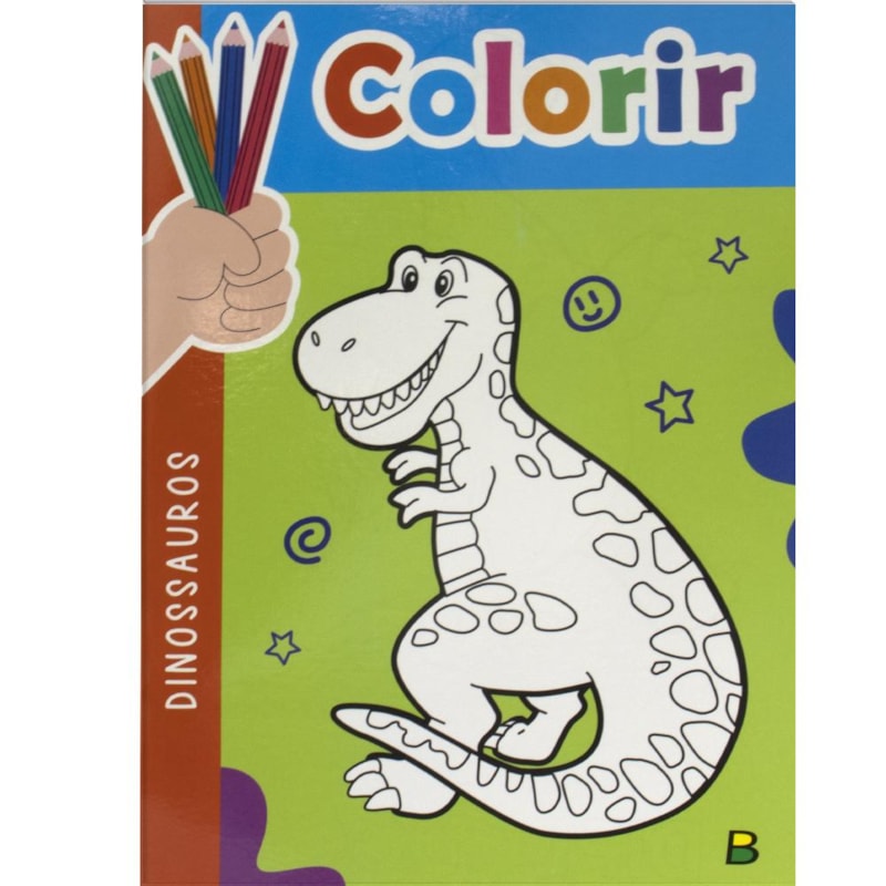 COLORIR (B): DINOSSAUROS