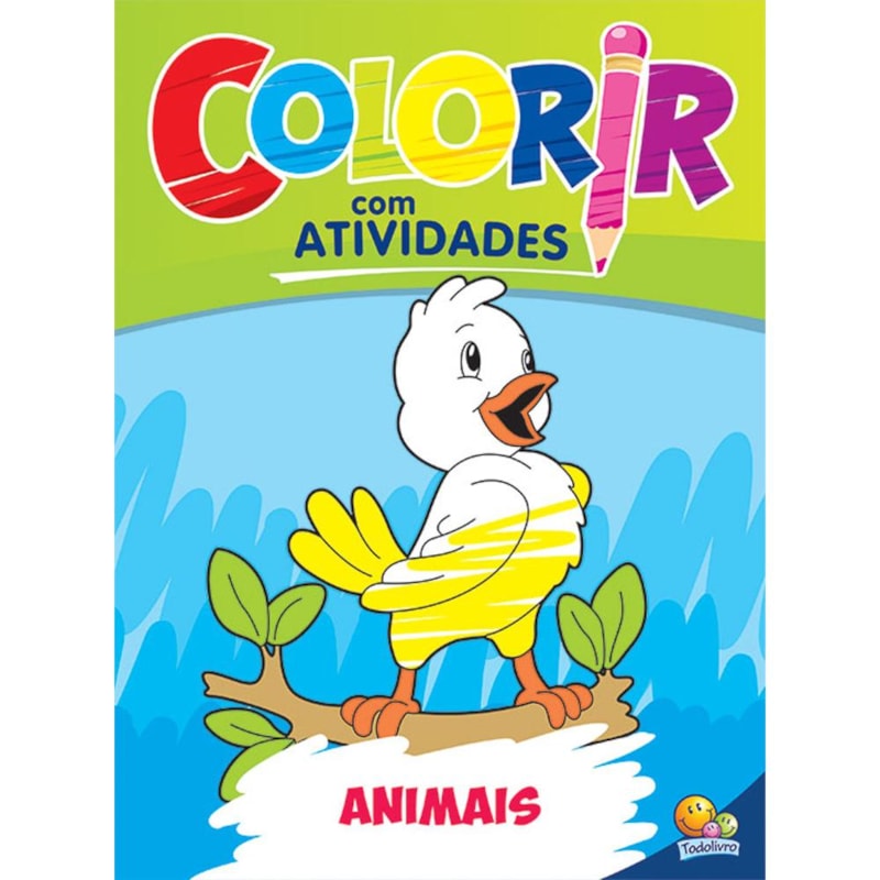 COLORIR COM ATIVIDADES: ANIMAIS