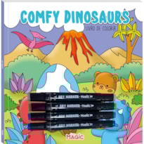 COLORIR COMFY DINOSAURS