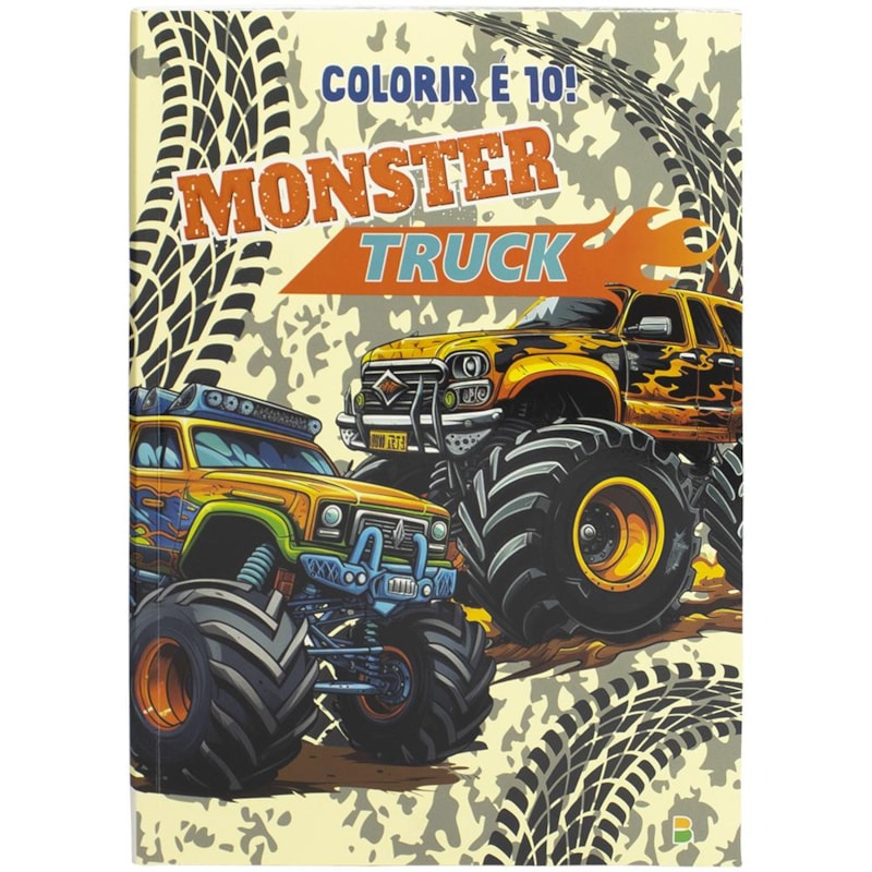 COLORIR É 10! CAMINHÕES MONSTRO