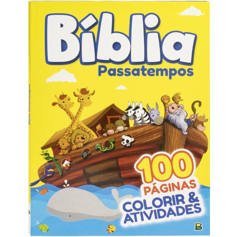 COLORIR & ATIVIDADES: BÍBLIA - PASSATEMPOS