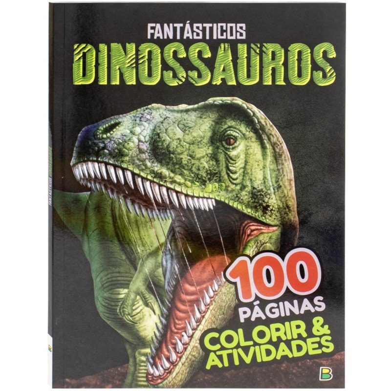 COLORIR & ATIVIDADES: FANTÁSTICOS DINOSSAUROS