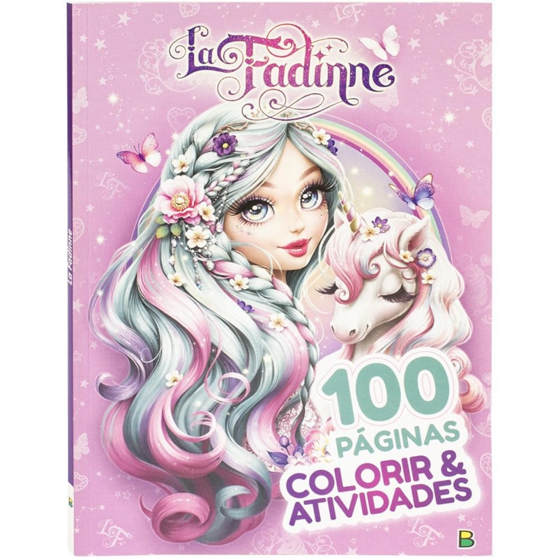 COLORIR & ATIVIDADES: LA FADINNE