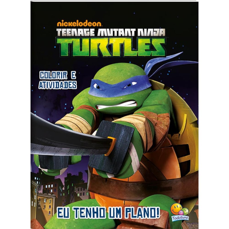 COLORIR E ATIVIDADES-NINJA:EU TENHO UM PLANO!