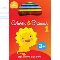 COLORIR & BRINCAR 1 : VERMELHO