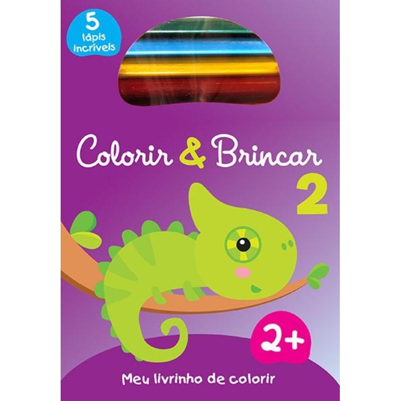 COLORIR & BRINCAR 2 : ROXO