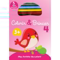 COLORIR & BRINCAR 4 : ROSA