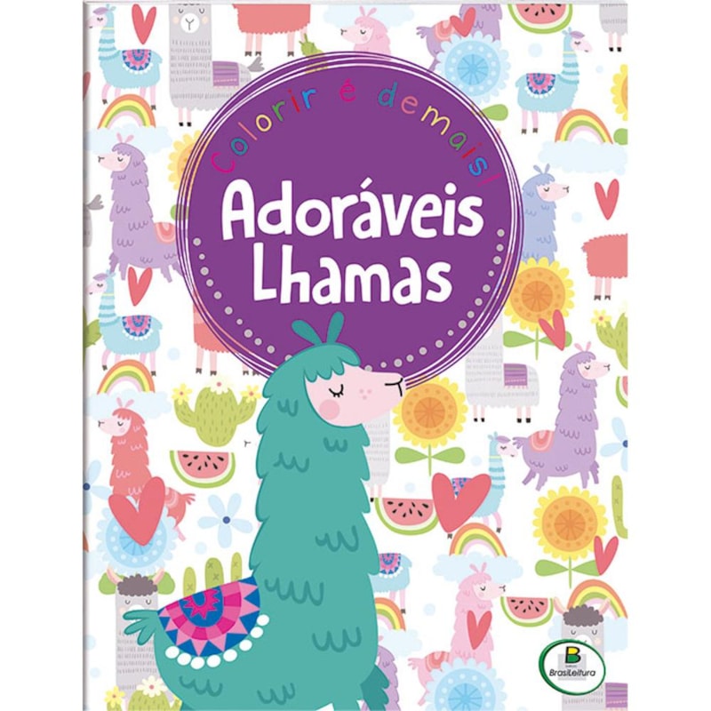 COLORIR É DEMAIS! ADORÁVEIS LHAMAS