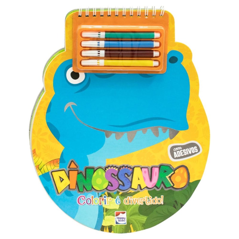 COLORIR É DIVERTIDO! DINOSSAURO