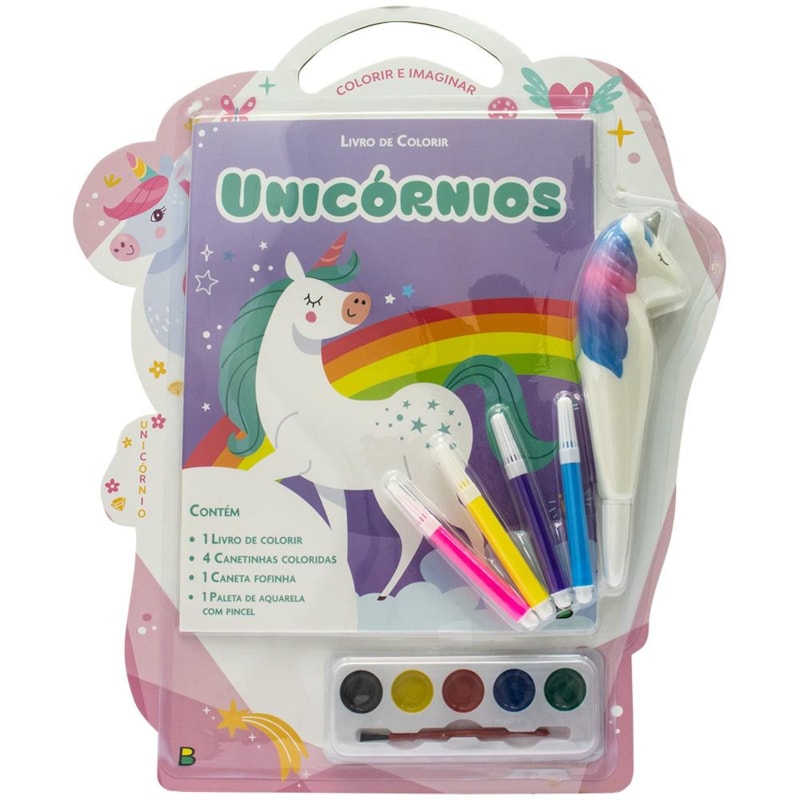 COLORIR E IMAGINAR: UNICÓRNIOS