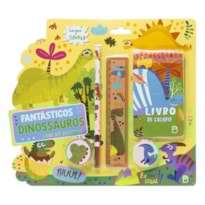 COLORIR E SONHAR: FANTÁSTICOS DINOSSAUROS