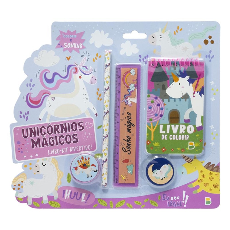 COLORIR E SONHAR: UNICÓRNIOS MÁGICOS