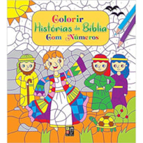 COLORIR HISTÓRIAS DA BIBLIA COM NUMEROS