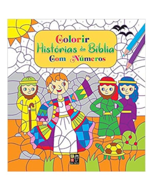 COLORIR HISTÓRIAS DA BIBLIA COM NUMEROS