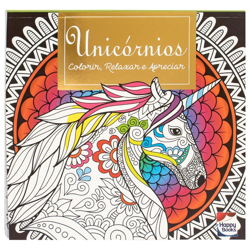 COLORIR, RELAXAR E APRECIAR: UNICÓRNIOS