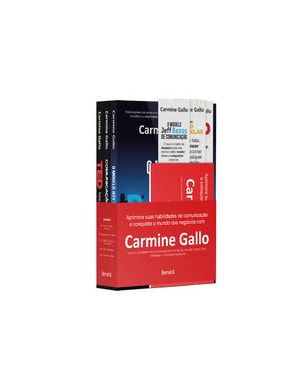COMBO CARMINE GALLO: APRIMORE SUAS HABILIDADES DE COMUNICAÇÃO E CONQUISTE O MUNDO DOS NEGÓCIOS - 1ª EDIÇÃO 2023