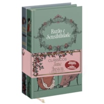 COMBO CLÁSSICOS JANE AUSTEN | EDIÇÃO LUXO: ORGULHO E PRECONCEITO + RAZÃO E SENSIBILIDADE