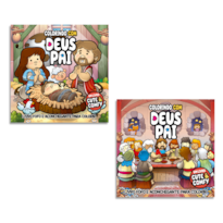 COMBO CUTE & COMFY COLORINDO COM DEUS PAI EDIÇÃO 01 - KIT COM 2 LIVROS