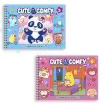 COMBO CUTE & COMFY SUPER EXTRA 03 - KIT COM 2 LIVROS - CAPA DURA HOLOGRÁFICA