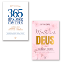 COMBO DEVOCIONAL - KIT COM 2 LIVROS DEVOCIONAIS