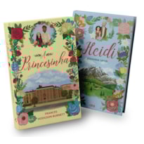 COMBO HEIDI + A PRINCESINHA: EDIÇÃO DE LUXO: CAPA DURA E FITILHO;