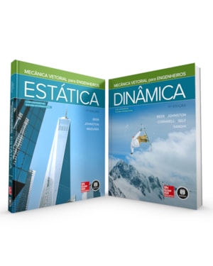 COMBO - MECÂNICA VETORIAL PARA ENGENHEIROS: DINÂMICA + ESTÁTICA