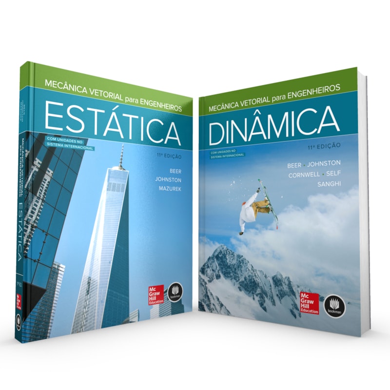 COMBO - MECÂNICA VETORIAL PARA ENGENHEIROS: DINÂMICA + ESTÁTICA