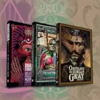 COMBO NS CLASSICS | EDIÇÃO DE LUXO COM FITILHO E PINTURA TRILATERAL: O RETRATO DE DORIAN GRAY, OS SETE DEDOS DA MORTE E FRANKENSTEIN