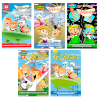 COMBO QUADRINHOS OS JETSONS - KIT COM 5 QUADRINHOS