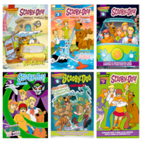 COMBO QUADRINHOS SCOOBY-DOO - KIT COM 6 QUADRINHOS