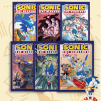 COMBO SONIC - VOLUMES 1, 2, 3, 4, 5 E 6