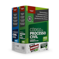 COMBO TN - CÓDIGO CIVIL E CÓDIGO PROCESSO CIVIL - 14ª EDIÇÃO 2022