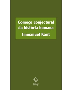 COMEÇO CONJECTURAL DA HISTÓRIA HUMANA