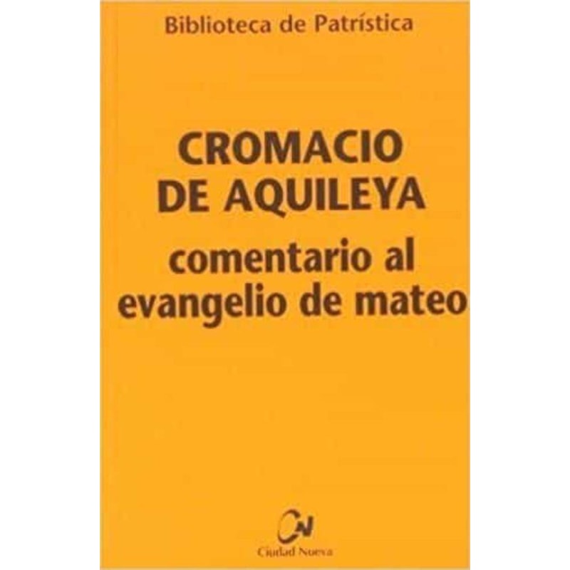 COMENTARIO AL EVANGELIO DE MATEO