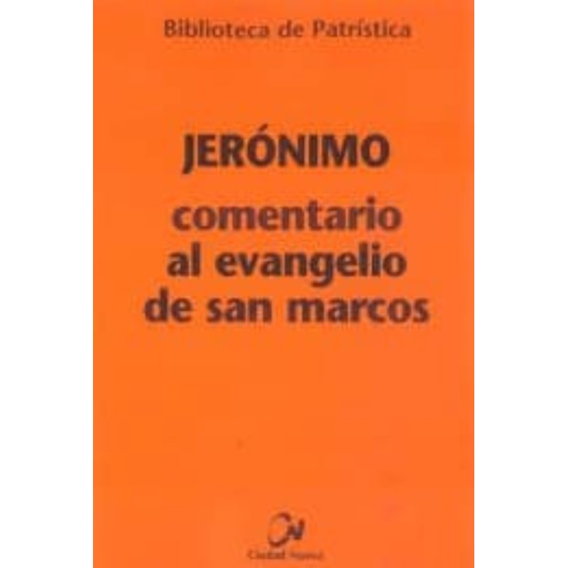 COMENTARIO AL EVANGELIO DE SAN MARCOS