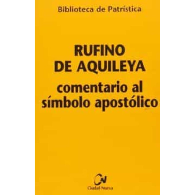 COMENTARIO AL SIMBOLO APOSTOLICO