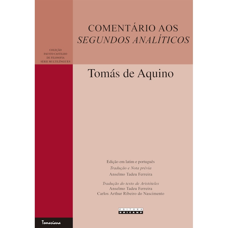 COMENTÁRIO AOS SEGUNDOS ANALÍTICOS