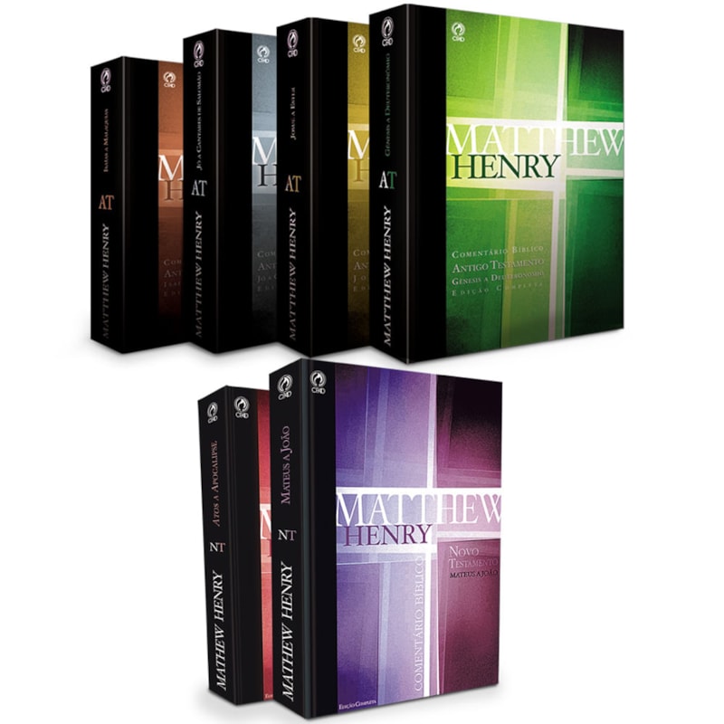 COMENTÁRIO BÍBLIA MATTHEW HENRY - 6 VOLUMES
