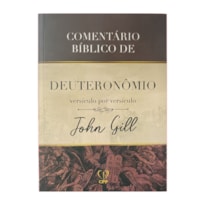 COMENTÁRIO BÍBLICO DE DEUTERONÔMIO