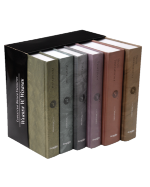 COMENTÁRIO BÍBLICO EXPOSITIVO WIERSBE - 6 VOLUMES