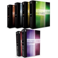 COMENTÁRIO BIBLICO MATTHEW HENRY - 6 VOLUMES
