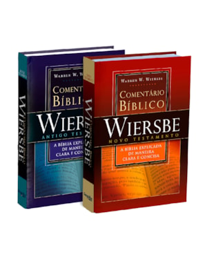 COMENTÁRIO BÍBLICO OUTLINE WIERSBE - 2 VOLUMES