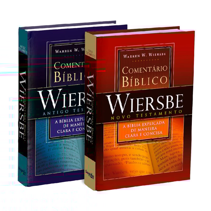 COMENTÁRIO BÍBLICO OUTLINE WIERSBE - 2 VOLUMES