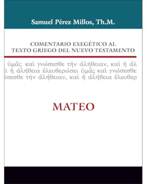 COMENTARIO EXEG AL TEXTO DEL N.T. MATEO