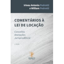 COMENTÁRIOS À LEI DE LOCAÇÃO