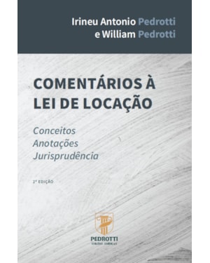 COMENTÁRIOS À LEI DE LOCAÇÃO