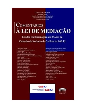 COMENTÁRIOS Á LEI DE MEDIAÇÃO