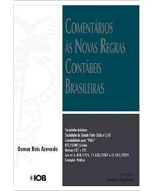 COMENTARIOS AS NOVAS REGRAS CONTABEIS BRASILEIRAS - 5